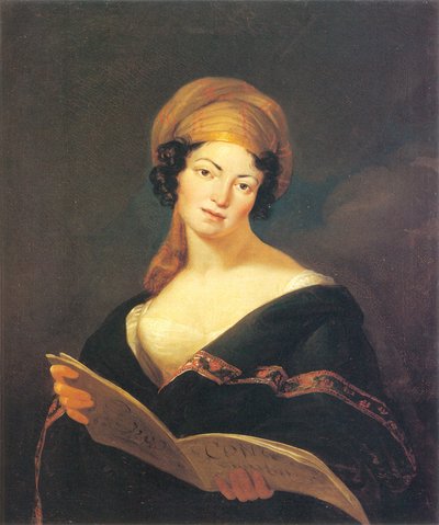 Portret van Krystyna z Gerhardow Frankowa door Jan Rustem